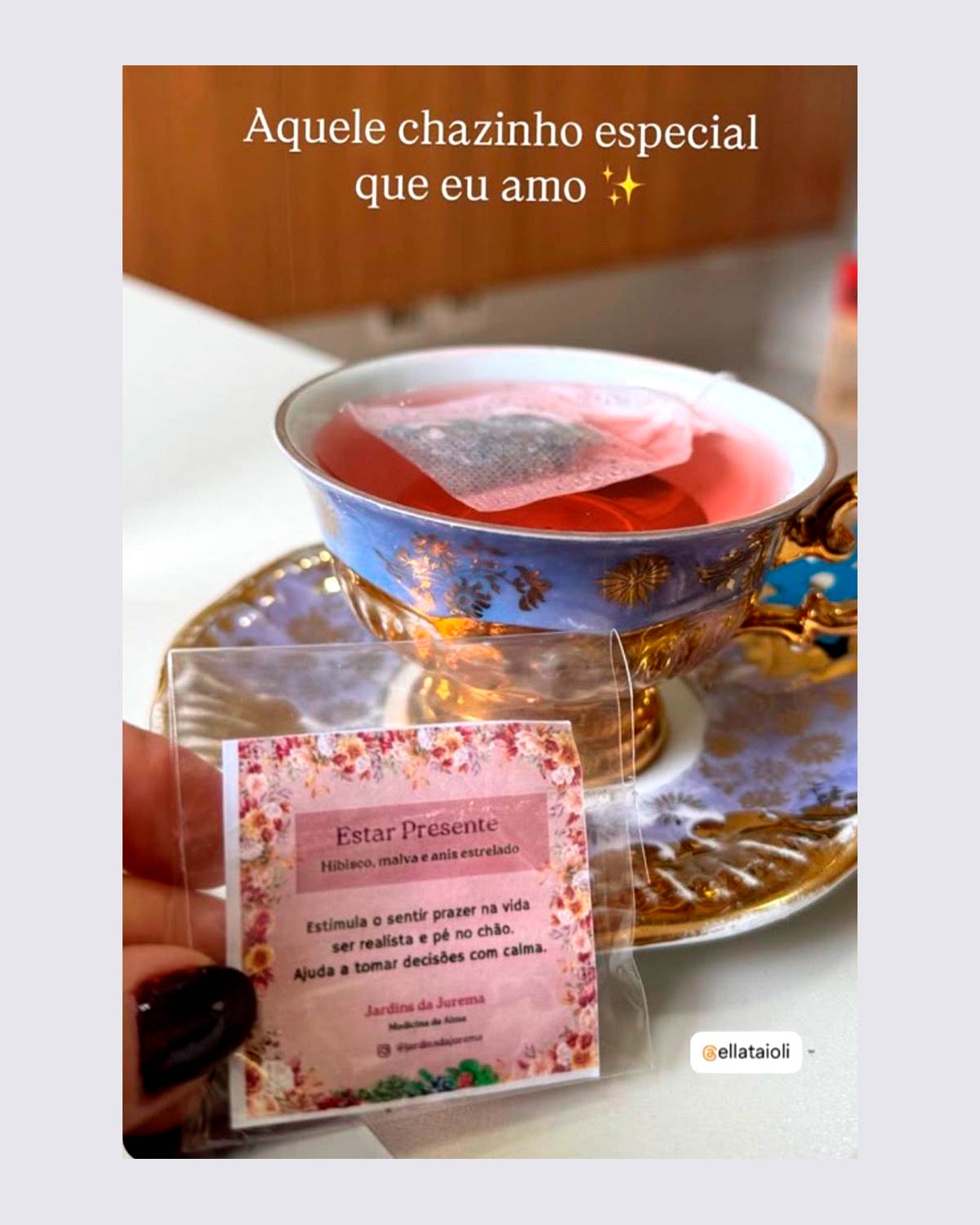 Combinações do Kit – Chás da Alma